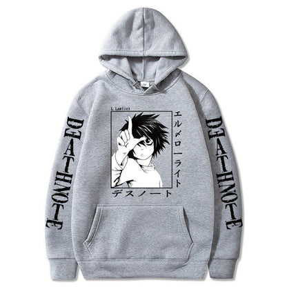 Hoodies  Japanese anime, death notes, creative new student casual hoodies