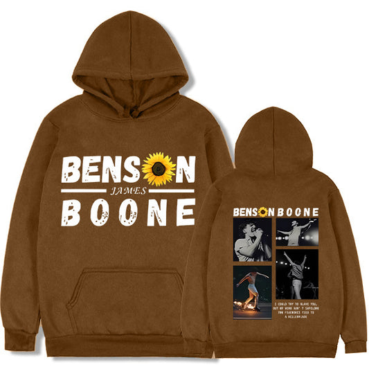 Benson Boone Hoodies Fireworks & Rollerblades  Tour Pull