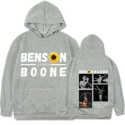 Benson Boone Hoodies Fireworks & Rollerblades  Tour Pull